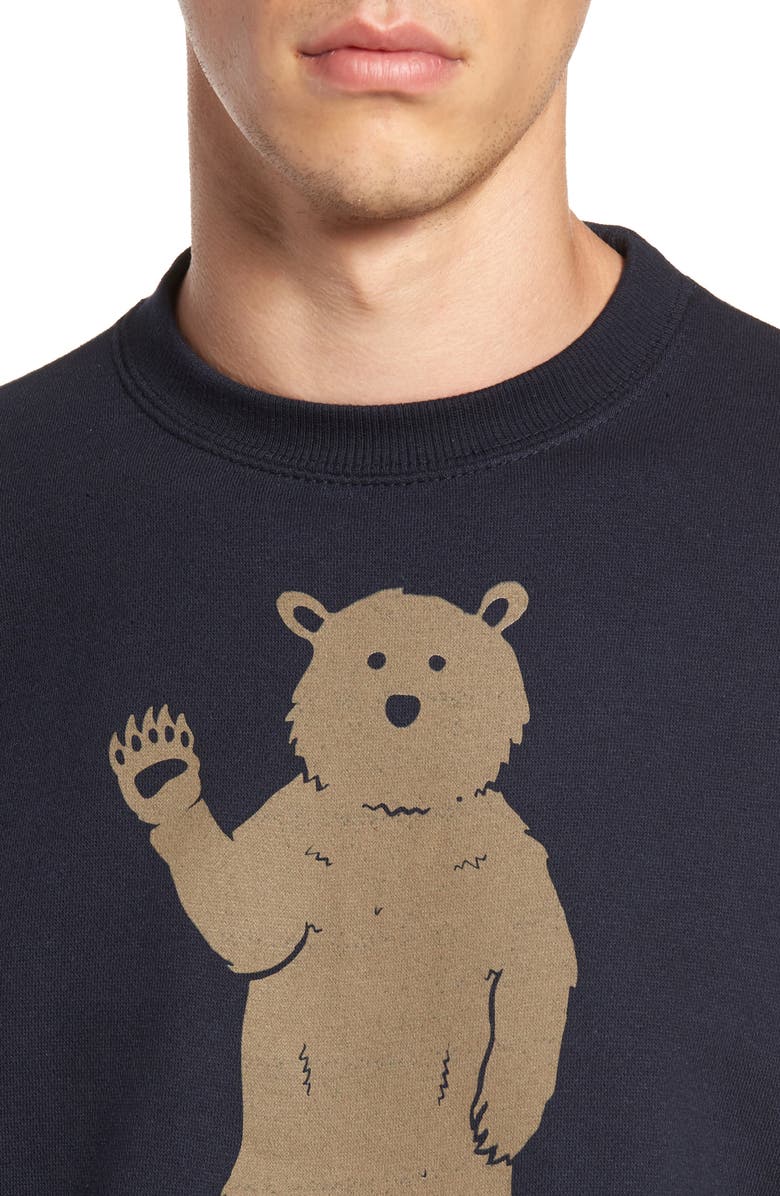 Altru Bear in Socks Sweatshirt, Alternate, color, 