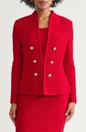 Ming Wang x Tanya Foster Eyelash Tweed Jacket