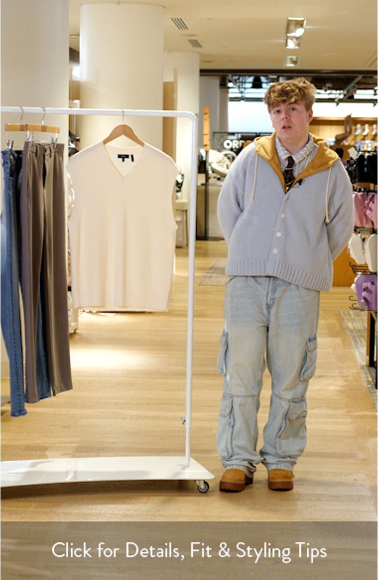 Rib Sweater Tank, sales video thumbnail