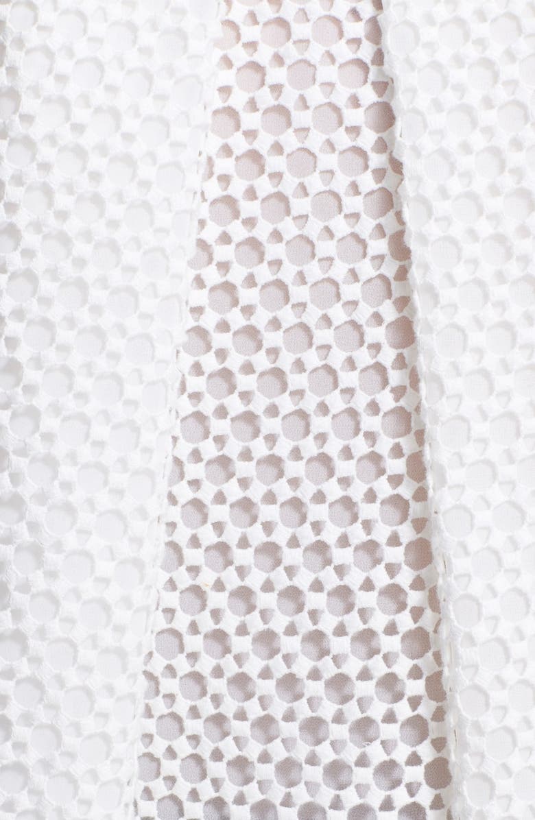 Tory Burch 'Crescent' Guipure Lace Blouse, Alternate, color,