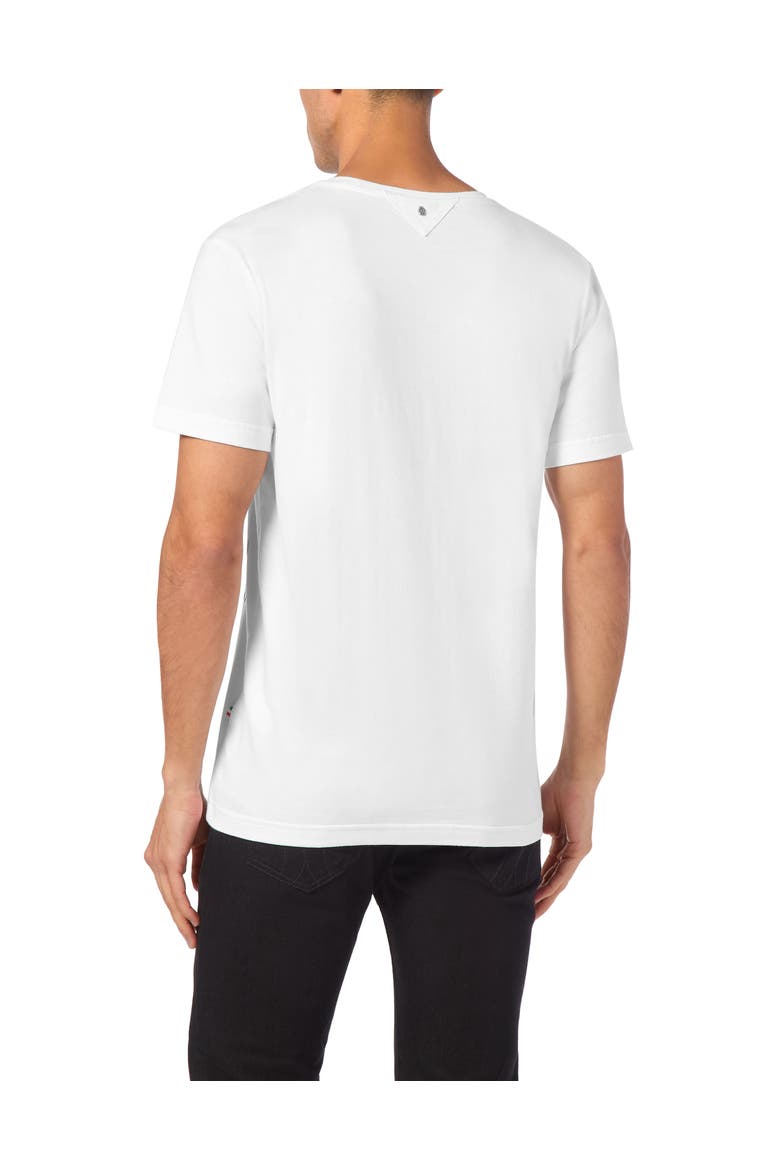 T-Shirt Round Neck Men, Alternate, color, white