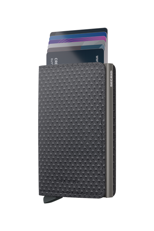 Secrid Slimwallet Pyramid In Grey