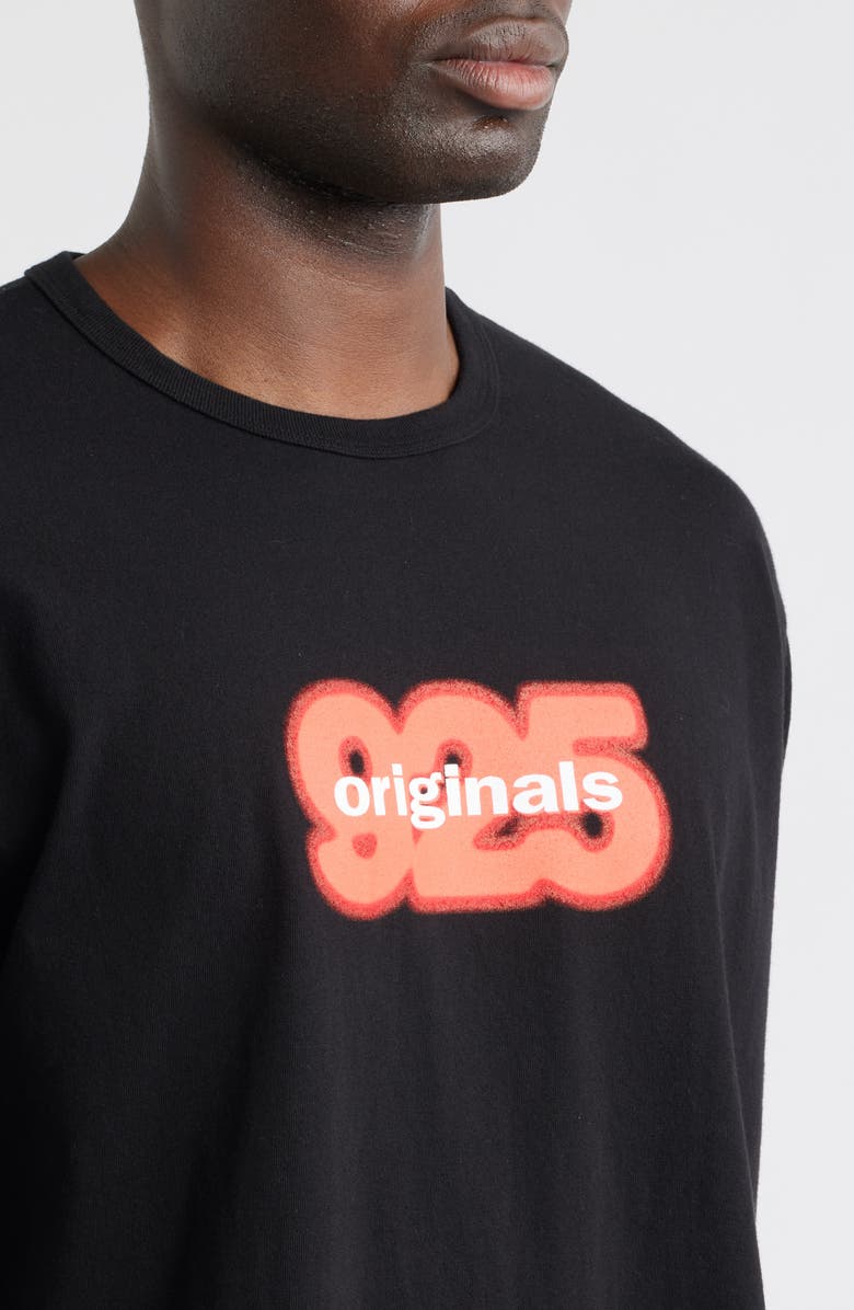 925 Originals Genesis Cotton Graphic T-Shirt, Alternate, color, Black