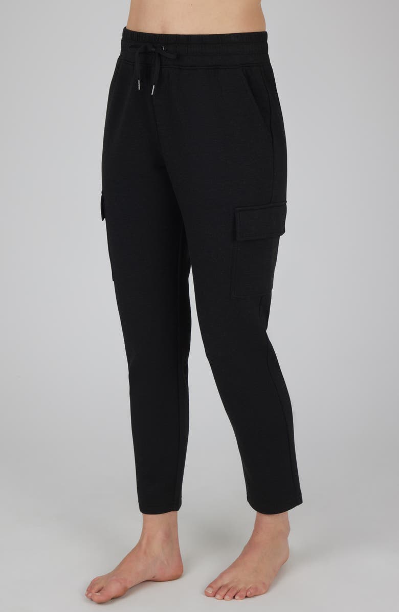 YOGALICIOUS Scuba Cascade Tapered Pants, Alternate, color, 