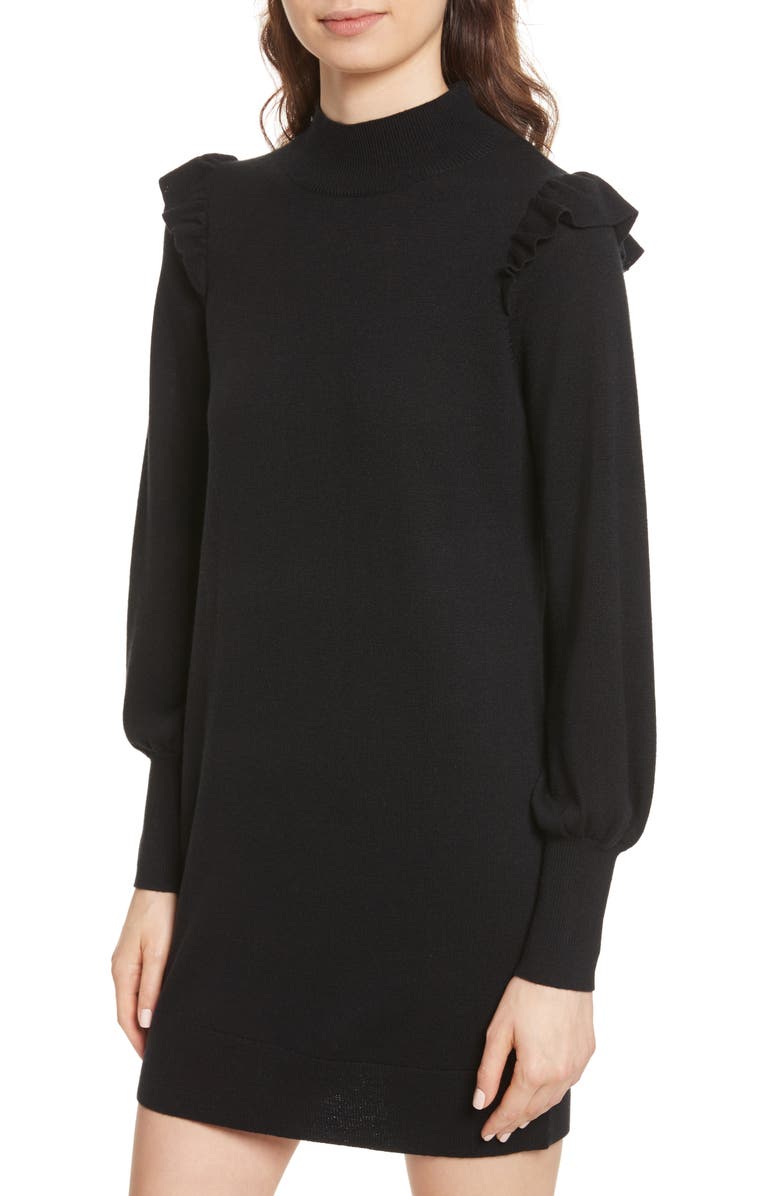 Joie Catriona Wool & Silk Sweater Dress, Alternate, color, 