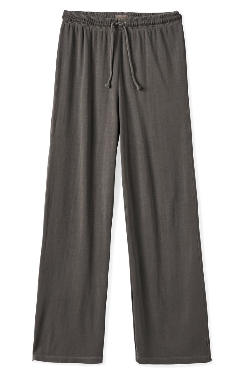 Brixton Carefree Organic Cotton Wide Leg Lounge Pants, Alternate, color, 