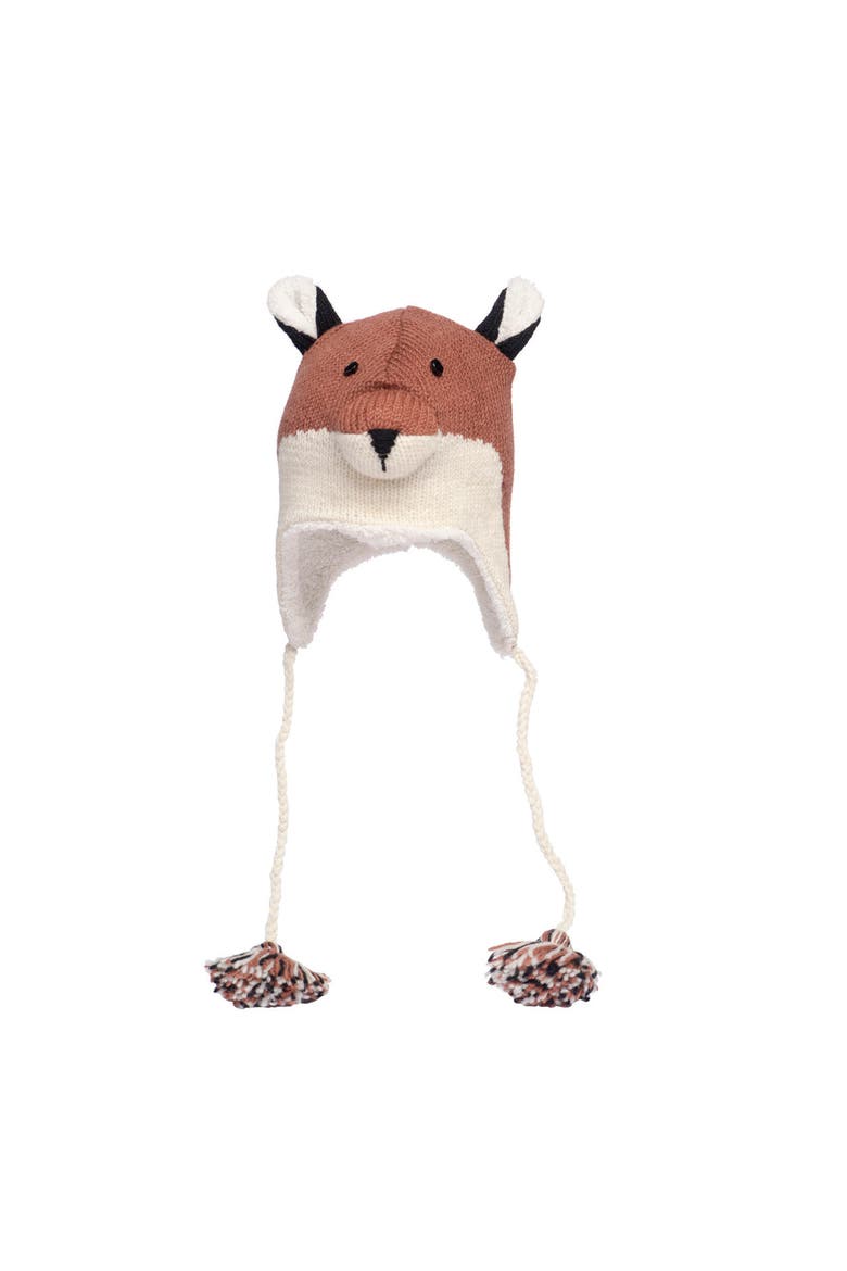 Fox Hat, Main, color, Brown