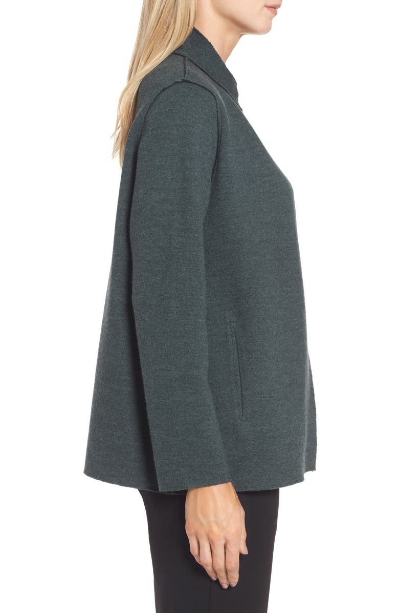 Eileen Fisher Merino Wool Blend Jacket, Alternate, color,