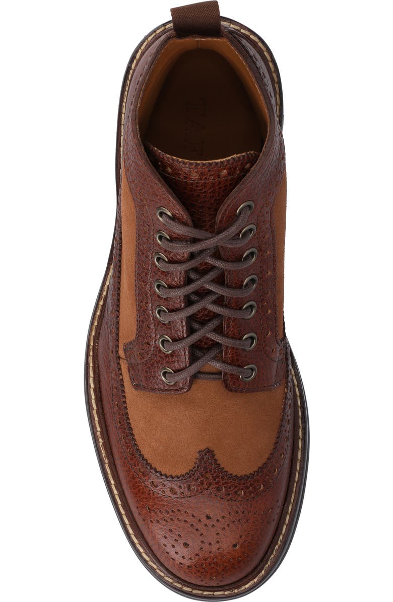 TAFT The Boston Longwing Boot, Alternate, color, Whiskey