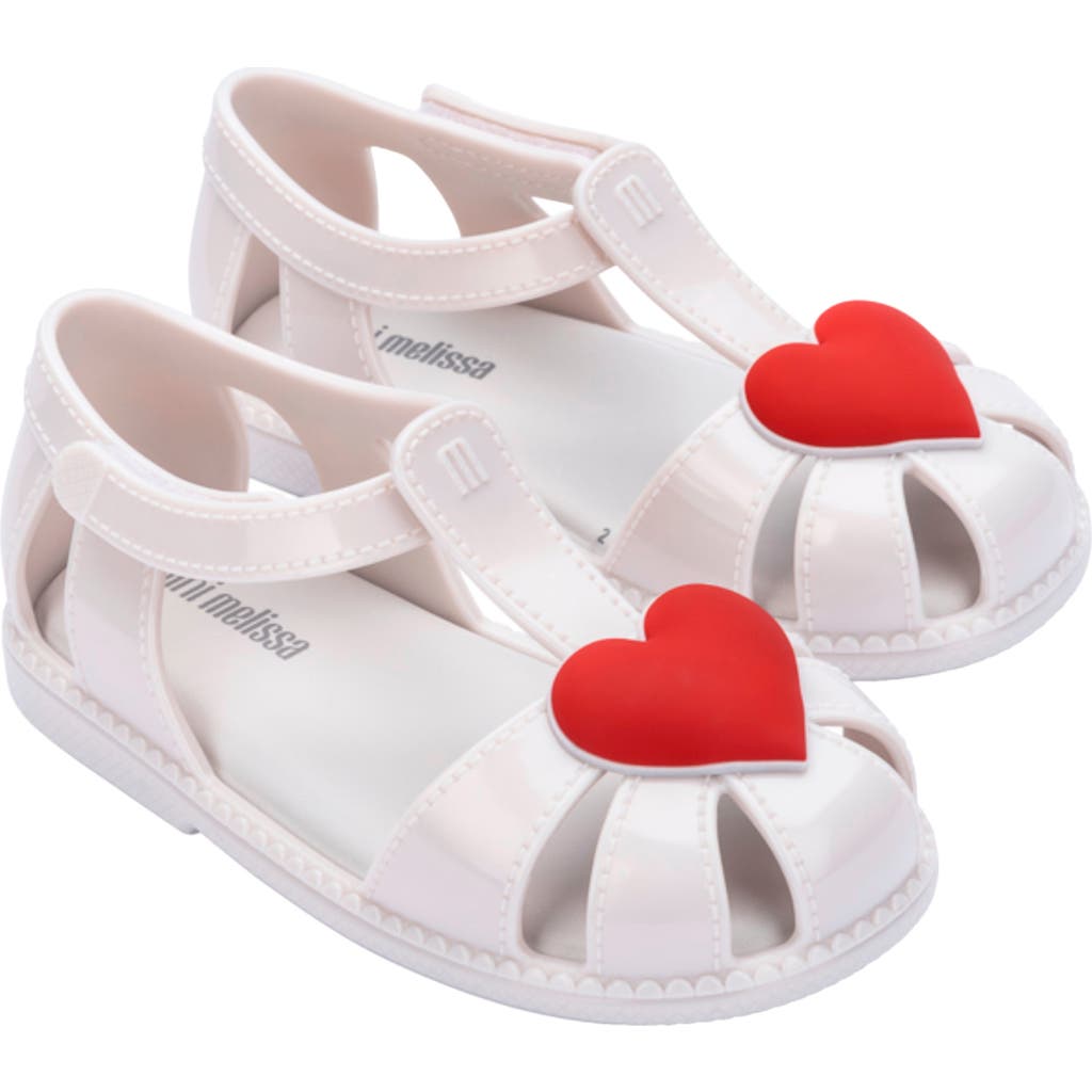 Mini Melissa Babies' Kids' Hip Heart Sandal In White