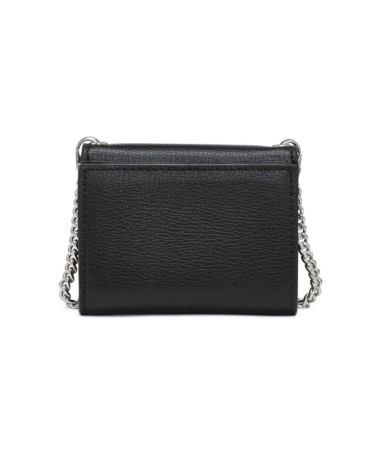 KARL LAGERFELD PARIS Wallet On Chain, Alternate, color, Black/Black Multi
