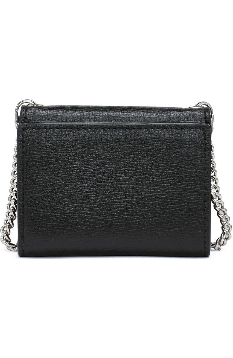KARL LAGERFELD PARIS Wallet On Chain, Alternate, color, Black/Black Multi