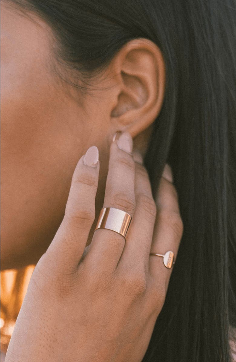 MADE BY MARY Luster Cigar Band Ring, Alternate, color, 