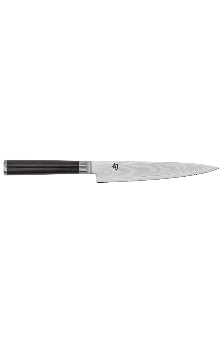 Shun Classic Tomato Knife, 6 inch, Main, color, Ebony