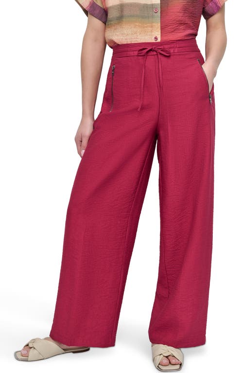 Dkny Drawstring Pants In Red