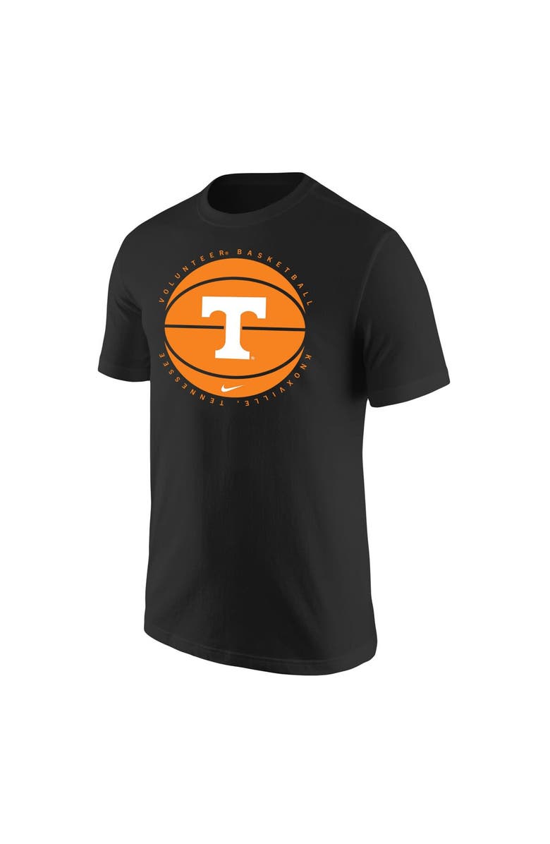 Nike Men's Nike Black Tennessee Volunteers Basketball Logo T-Shirt, Alternate, color, 