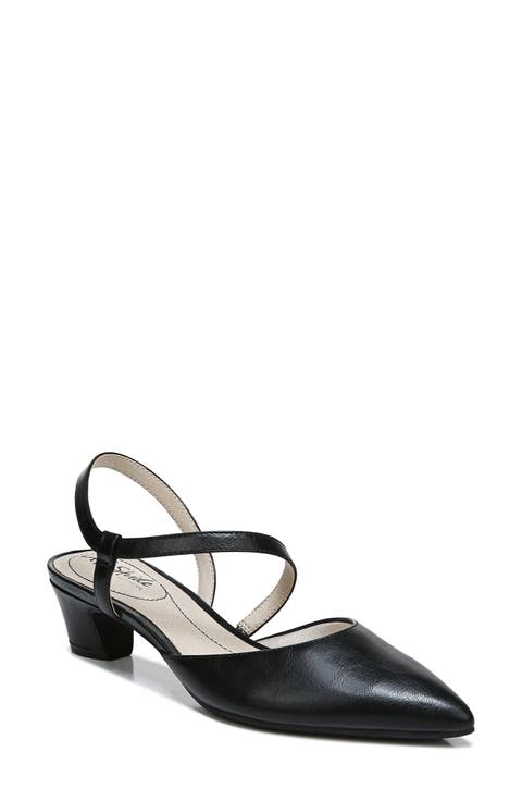 Minimalist Pointed Toe Pump (Women)