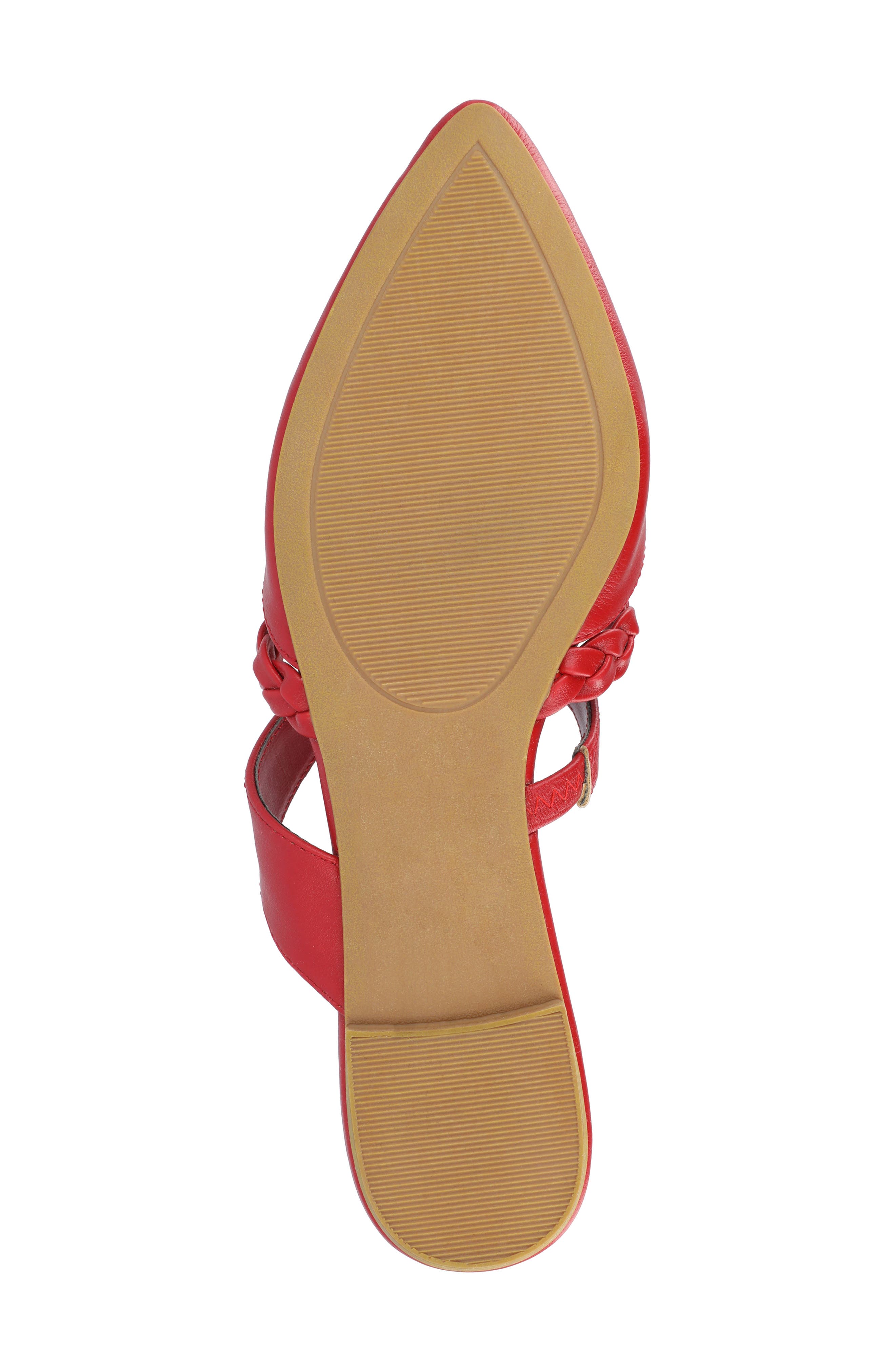 Olivea Mule - Narrow Width, Alternate, color, RED