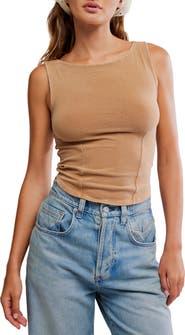 Free People Iconic Boat Neck Tank