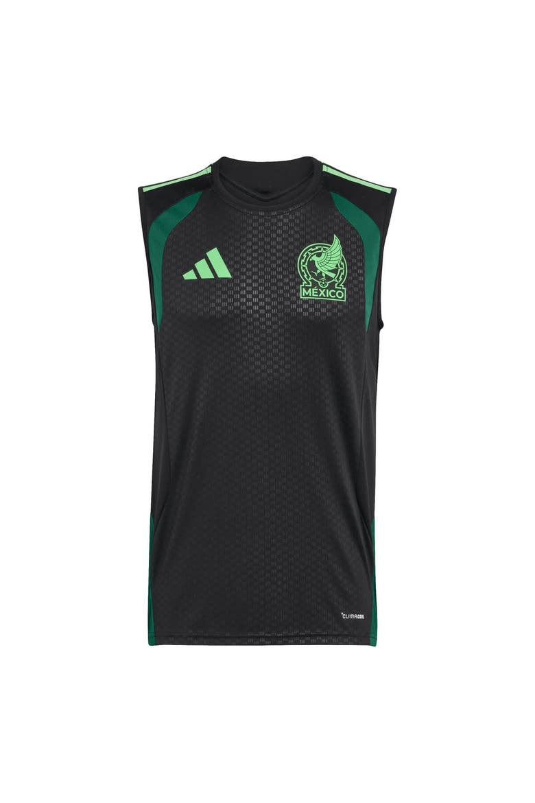 Men's adidas  Black Mexico National Team FIFA x World Cup 2026 Sleeveless Training Jersey, Alternate, color, Black