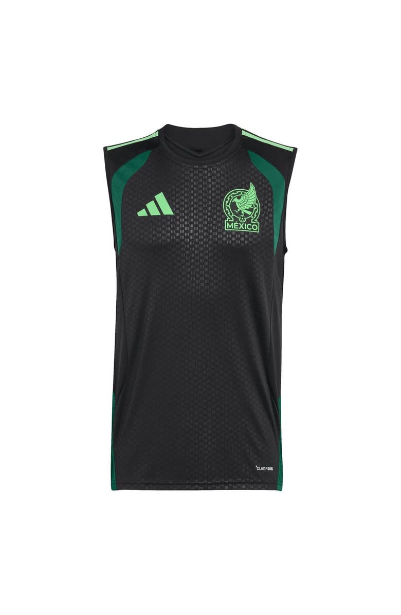 adidas Men's adidas  Black Mexico National Team FIFA x World Cup 2026 Sleeveless Training Jersey, Alternate, color, Black