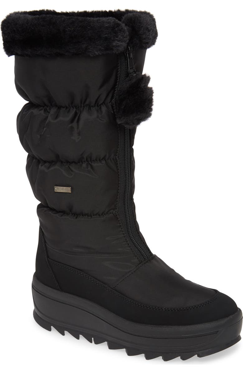 Pajar Toboggan 2.0 Faux Fur Trim Waterproof Insulated Boot, Main, color,