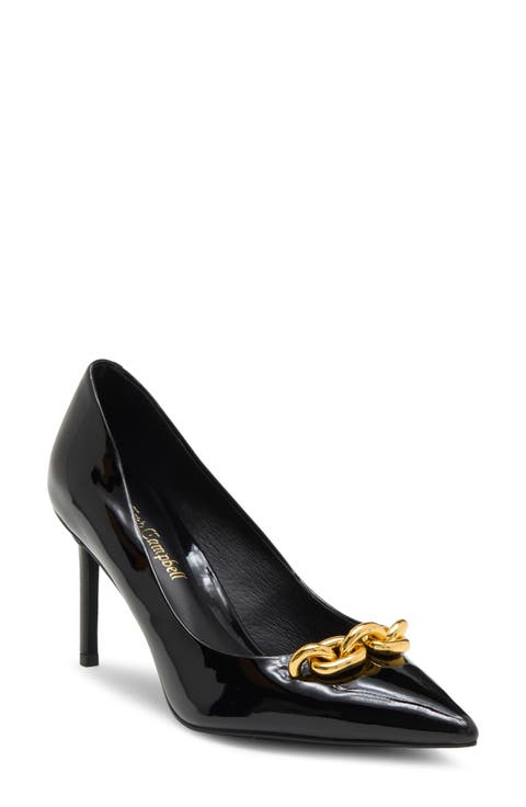 Nikia Pointed Toe Chain Pump