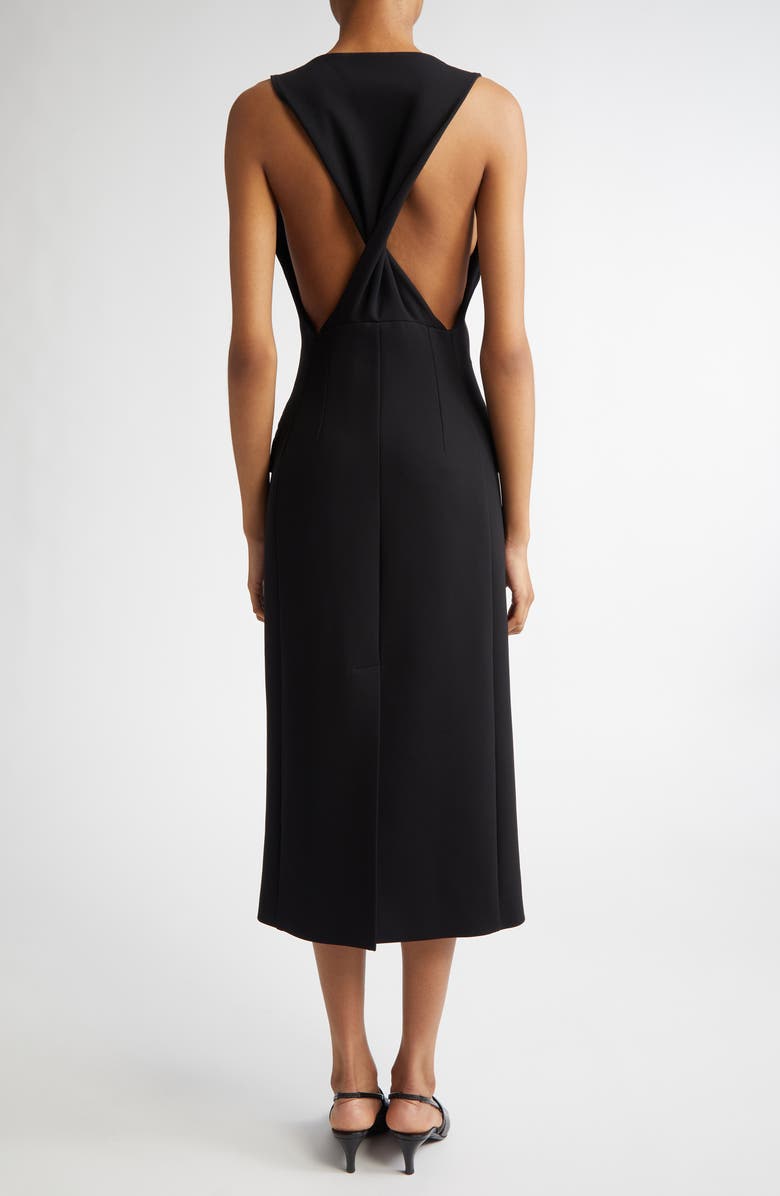 SPORTMAX Jersey Sheath Dress, Alternate, color, Black