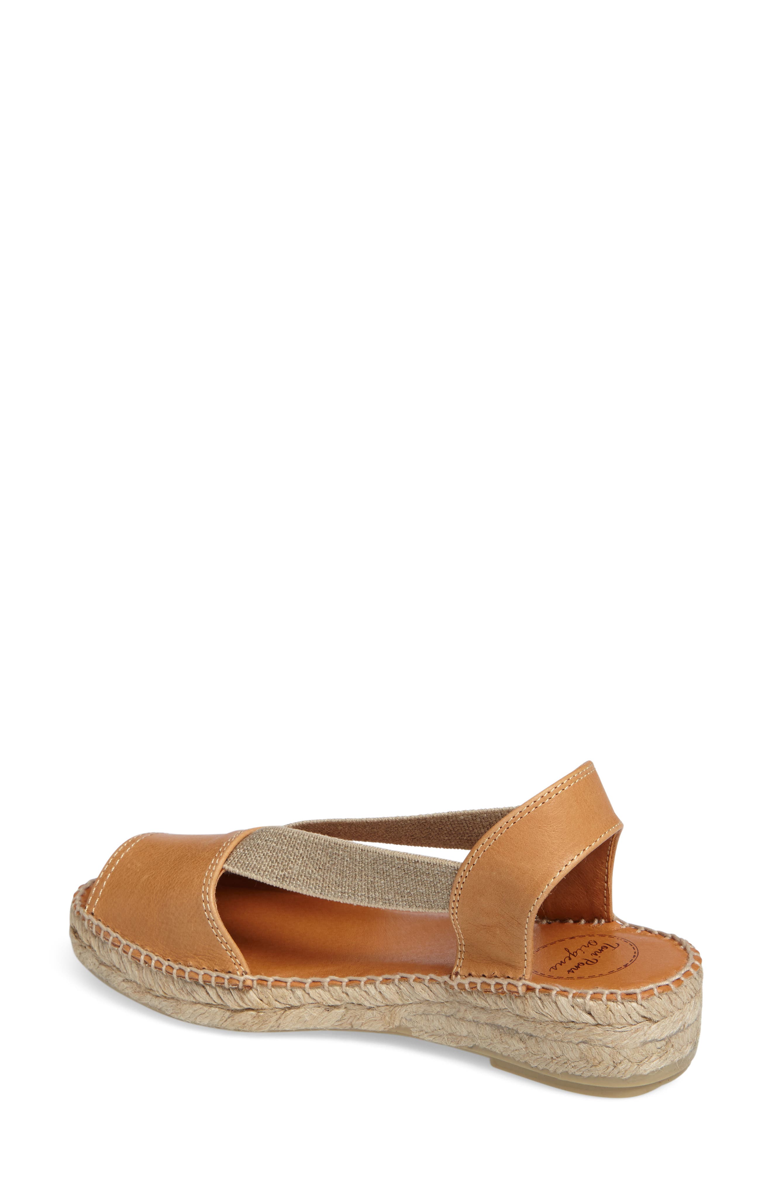 Etna Espadrille Sandal, Alternate, color, TAN LEATHER
