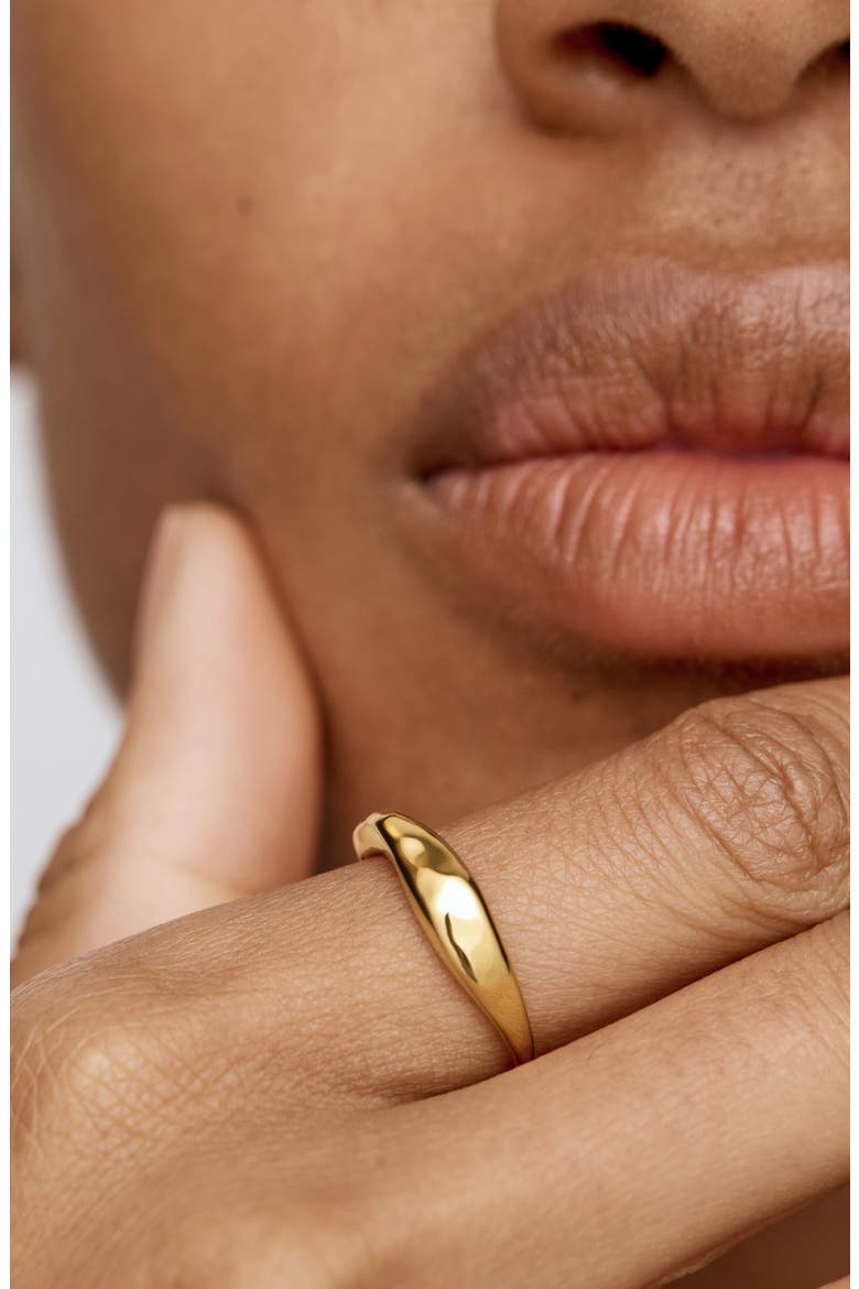 Antica Stacking Ring, Alternate, color, 18CT GOLD VERMEIL