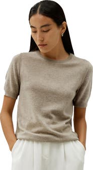 Lilysilk Crew Neck Basic Knit Top