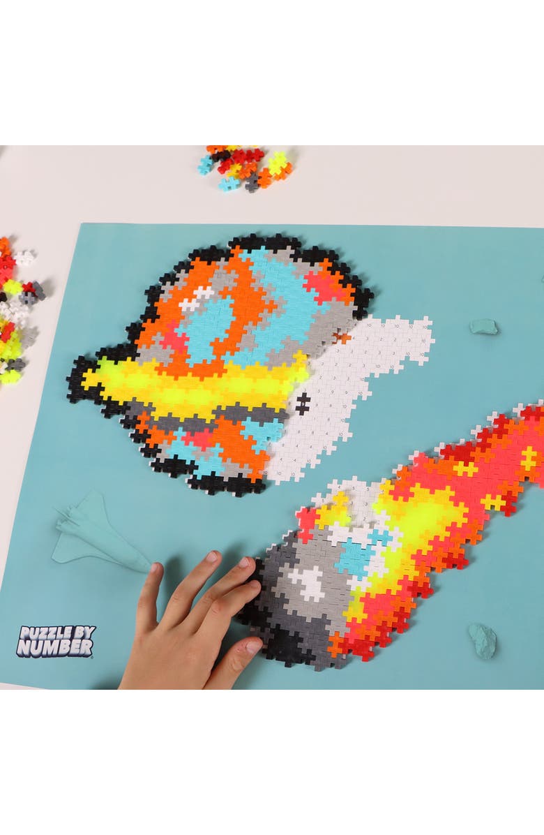 Plus-Plus USA 500-Piece Space Puzzle by Number, Alternate, color, Multi