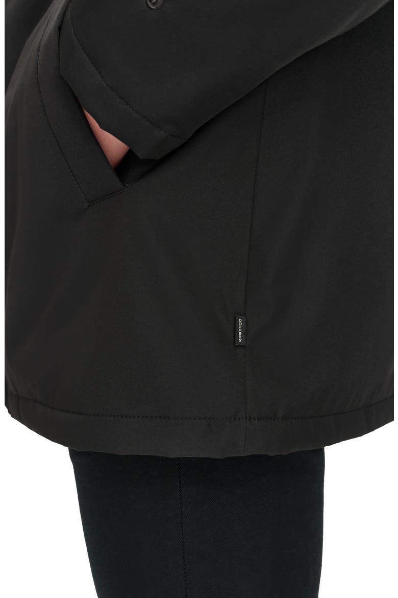 Flex Tech Commuter Coat, Alternate, color, BLACK