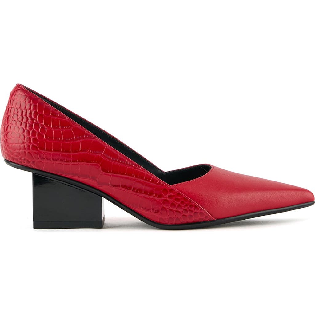 United Nude Raila Pump In Red