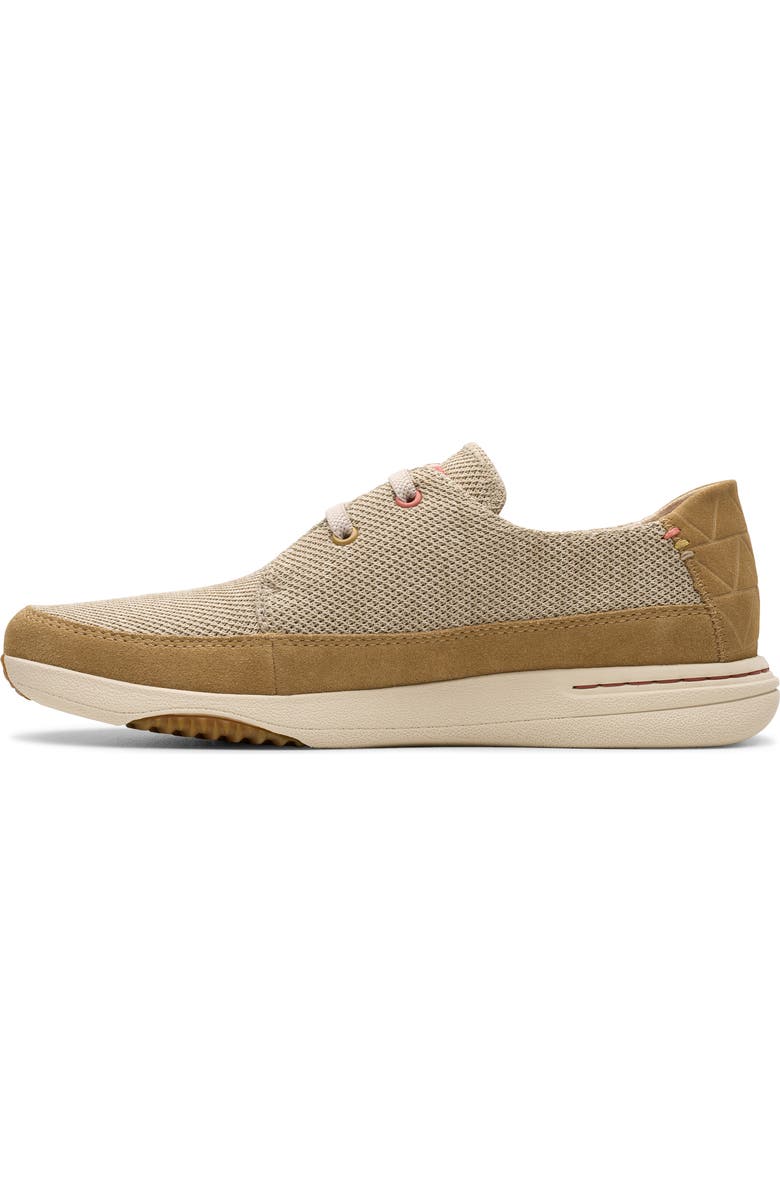 Clarks<sup>®</sup> Easeway Lace-Up Sneaker, Alternate, color, Sand Combi