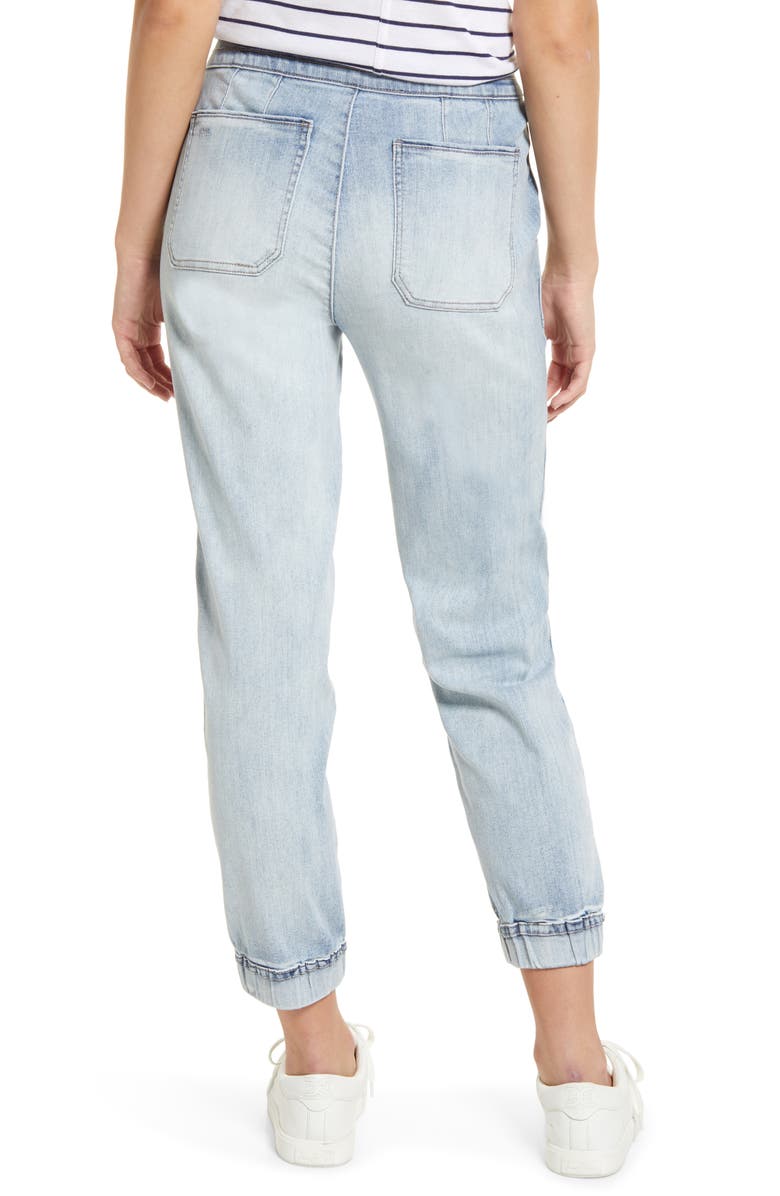 Wit & Wisdom 'Ab'Solution Leisure Pull-On Denim Joggers, Alternate, color,