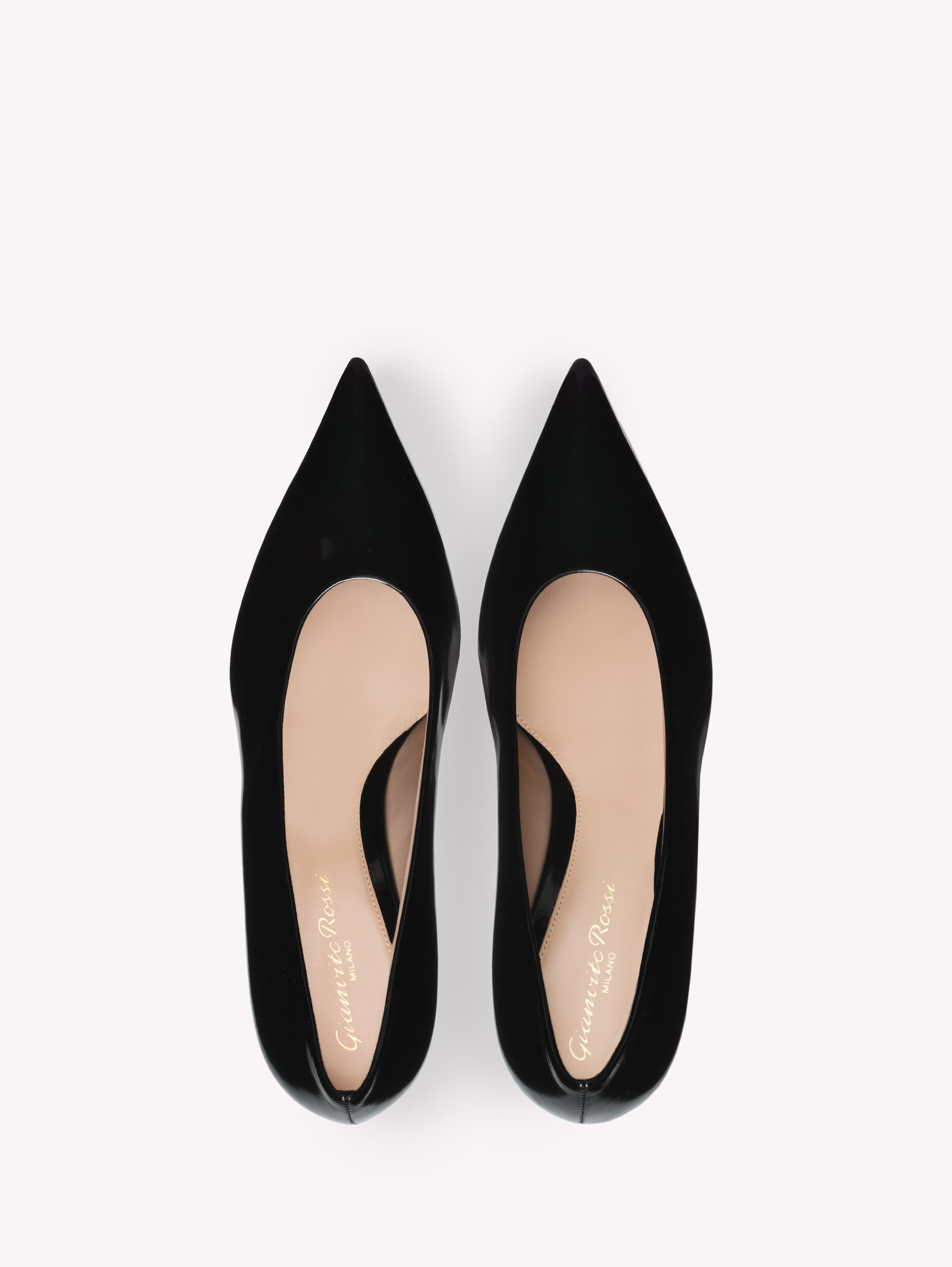Gianvito Rossi Robbie 55 Pumps, Alternate, color, Black Nappa