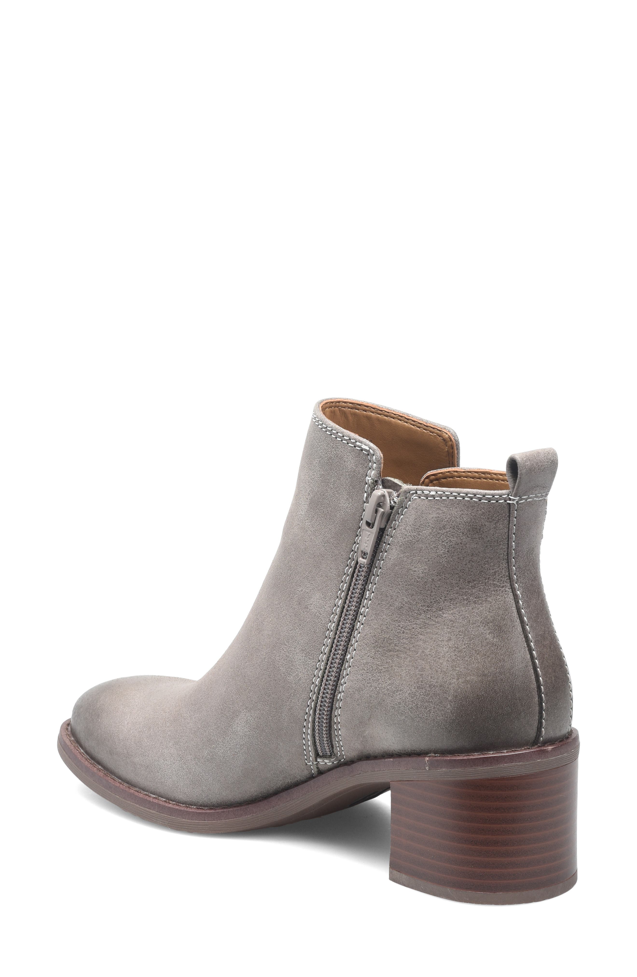 Heather Bootie, Alternate, color, GREY