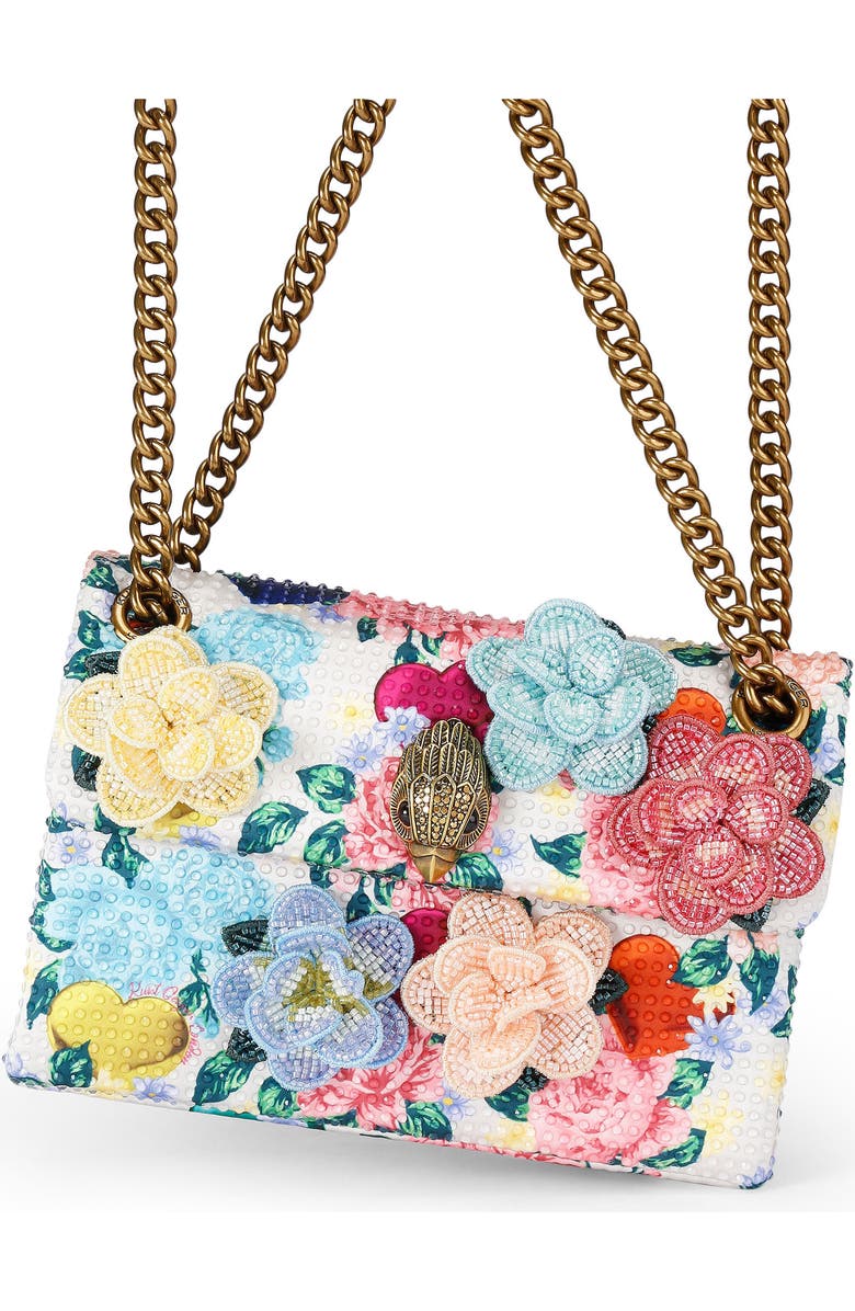 Kurt Geiger London Small Kensington Convertible Shoulder Bag, Alternate, color, Open White