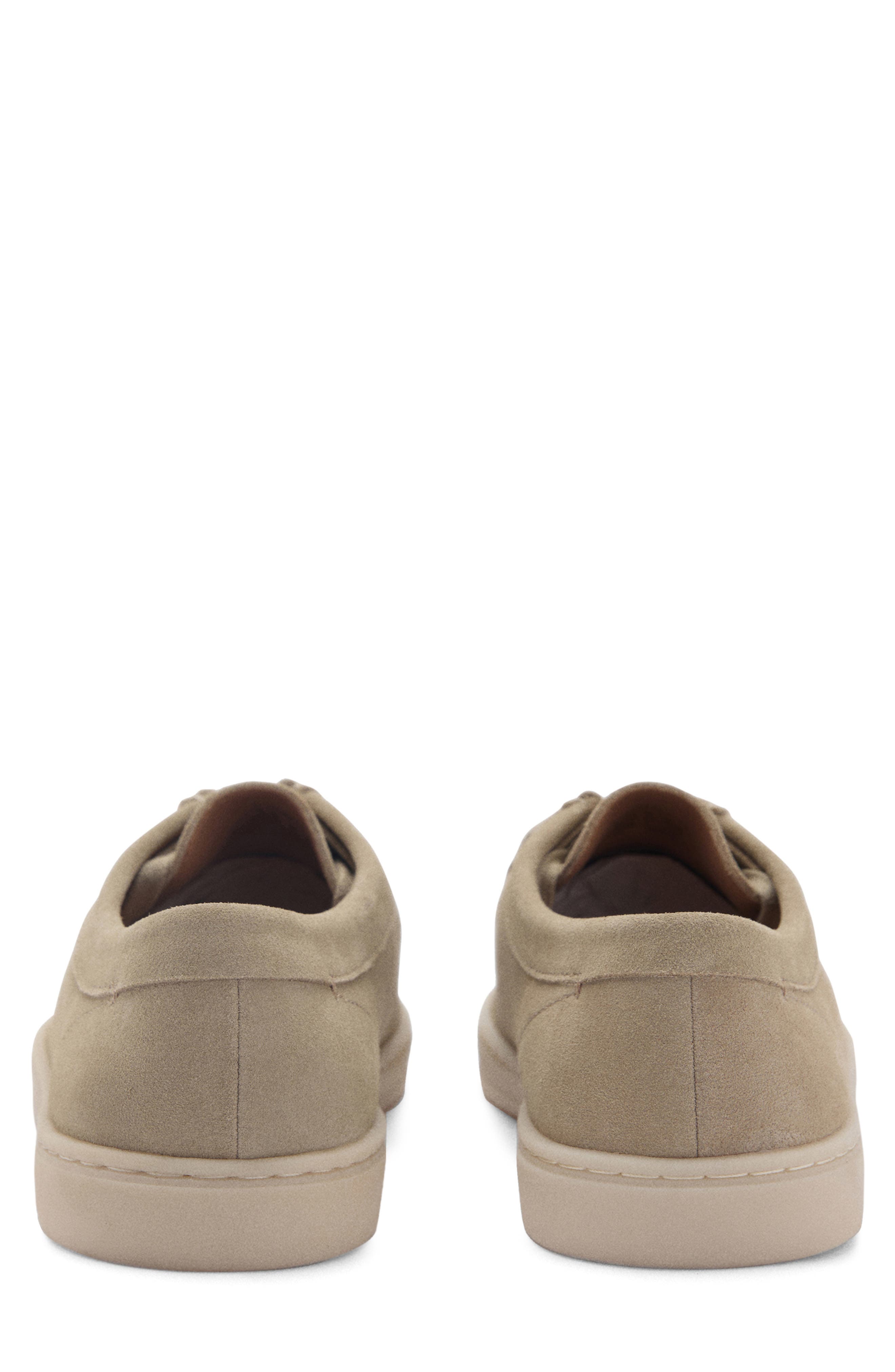 MANGO Suede Boat Shoe, Alternate, color, 