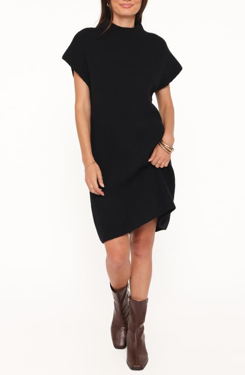 Wright Mock Neck Sweater Dress