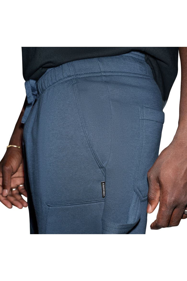 Double Knee Sweatpant, Alternate, color, MEDIUM INDIGO