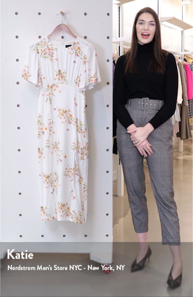 Floral Beauty Midi Dress, sales video thumbnail