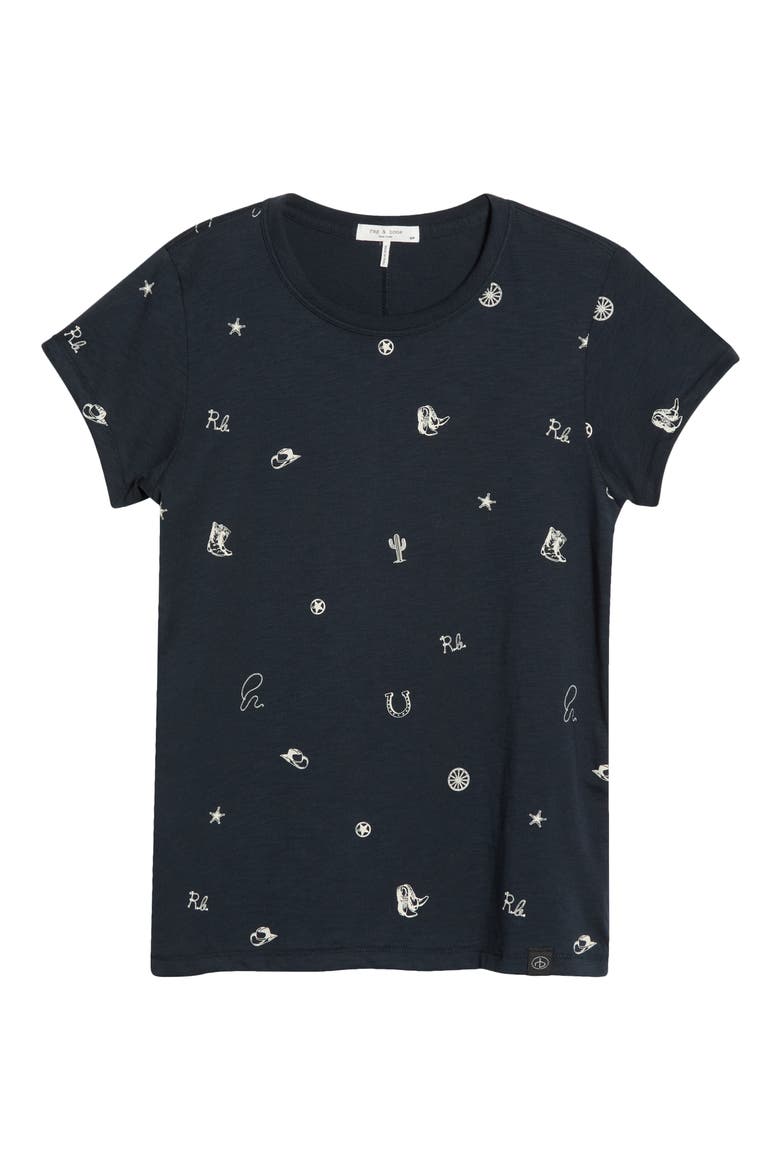 Rodeo Graphic T-Shirt, Main, color, NAVY MULTI