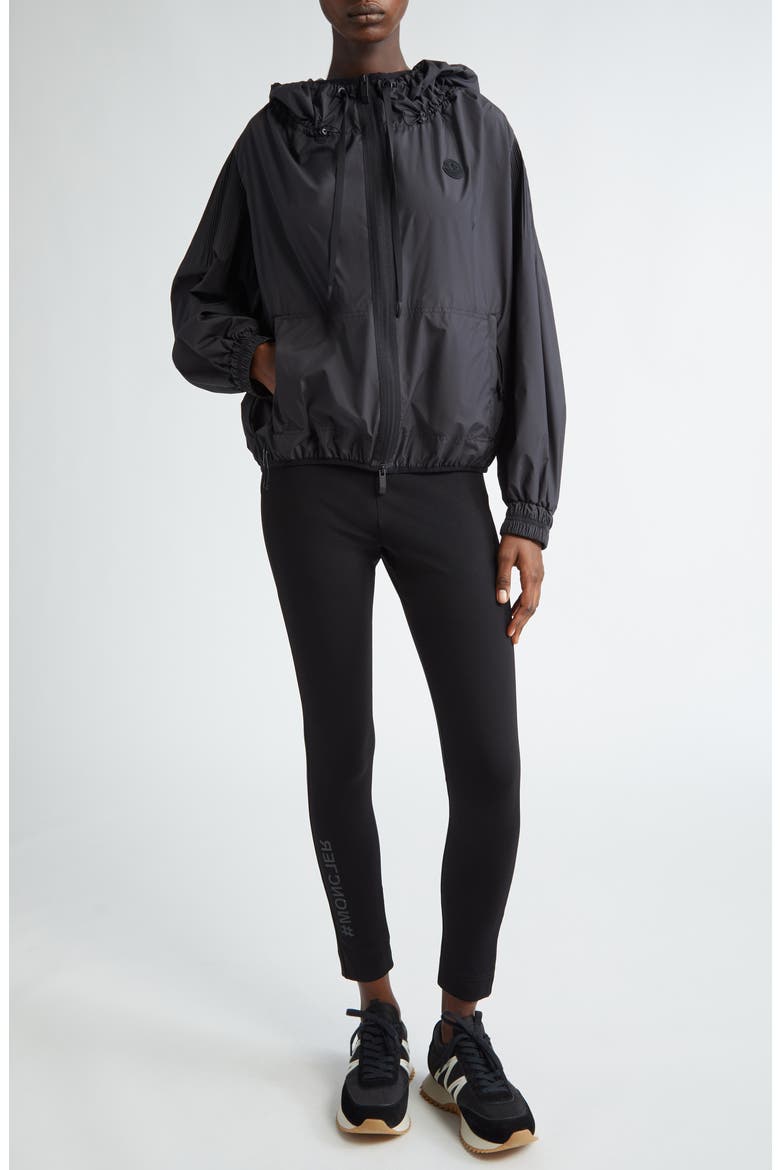 Auxonne Hooded Jacket, Alternate, color, BLACK