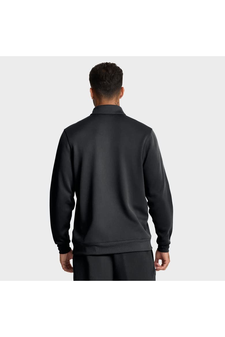 Men's Nike Black Georgia Bulldogs 2025 Coaches Premium Dri-FIT Half-Zip Pullover, Alternate, color, Black