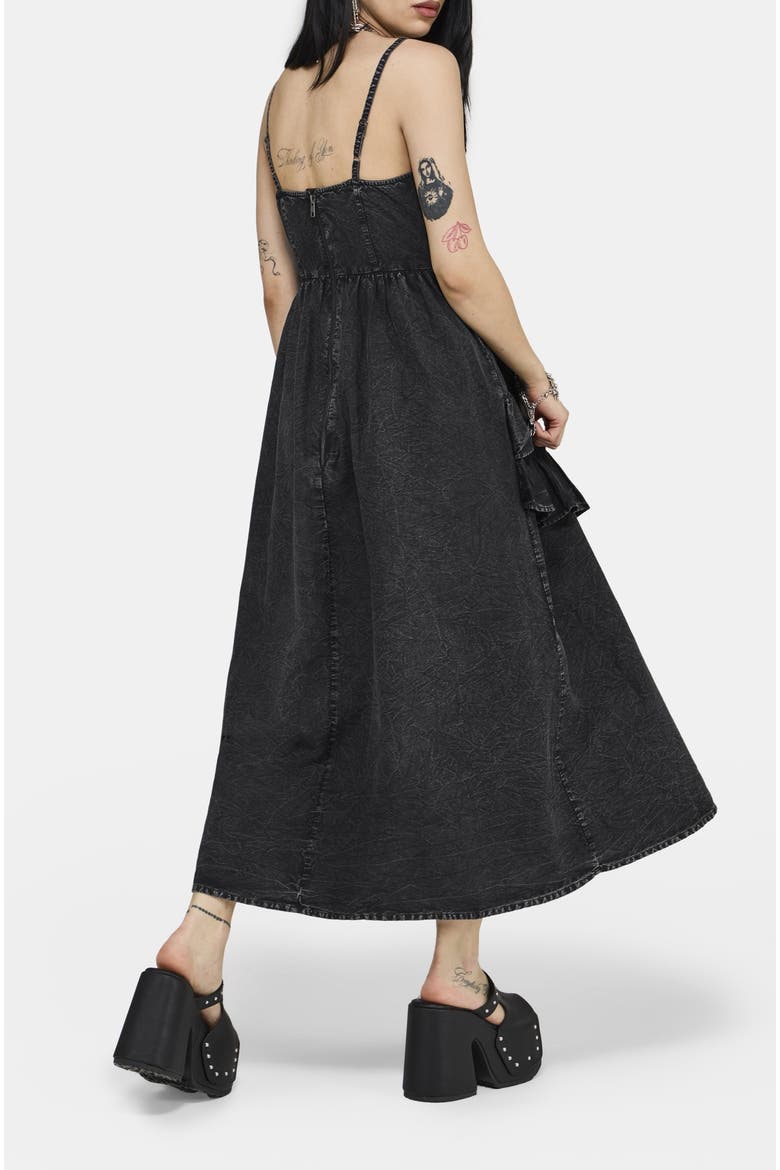 Corvina Fitted Bodice Dress, Alternate, color, Black