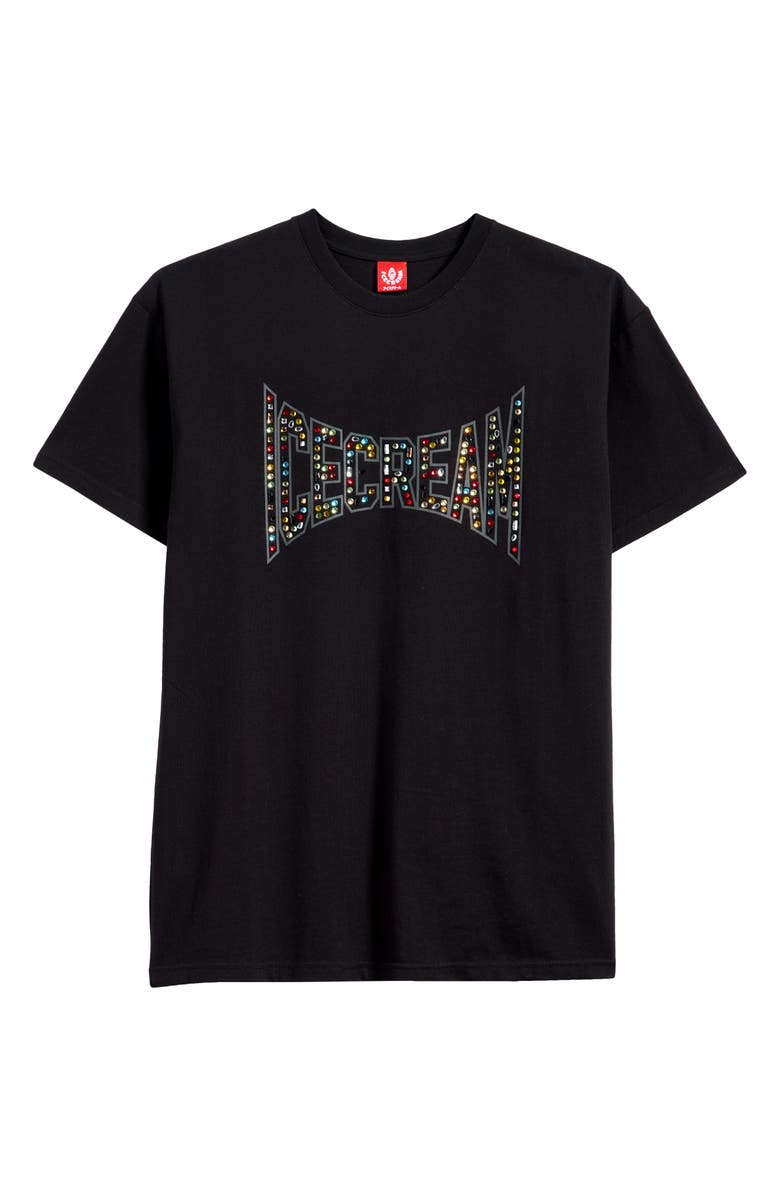 ICECREAM Stoney Graphic T-Shirt, Alternate, color, Black