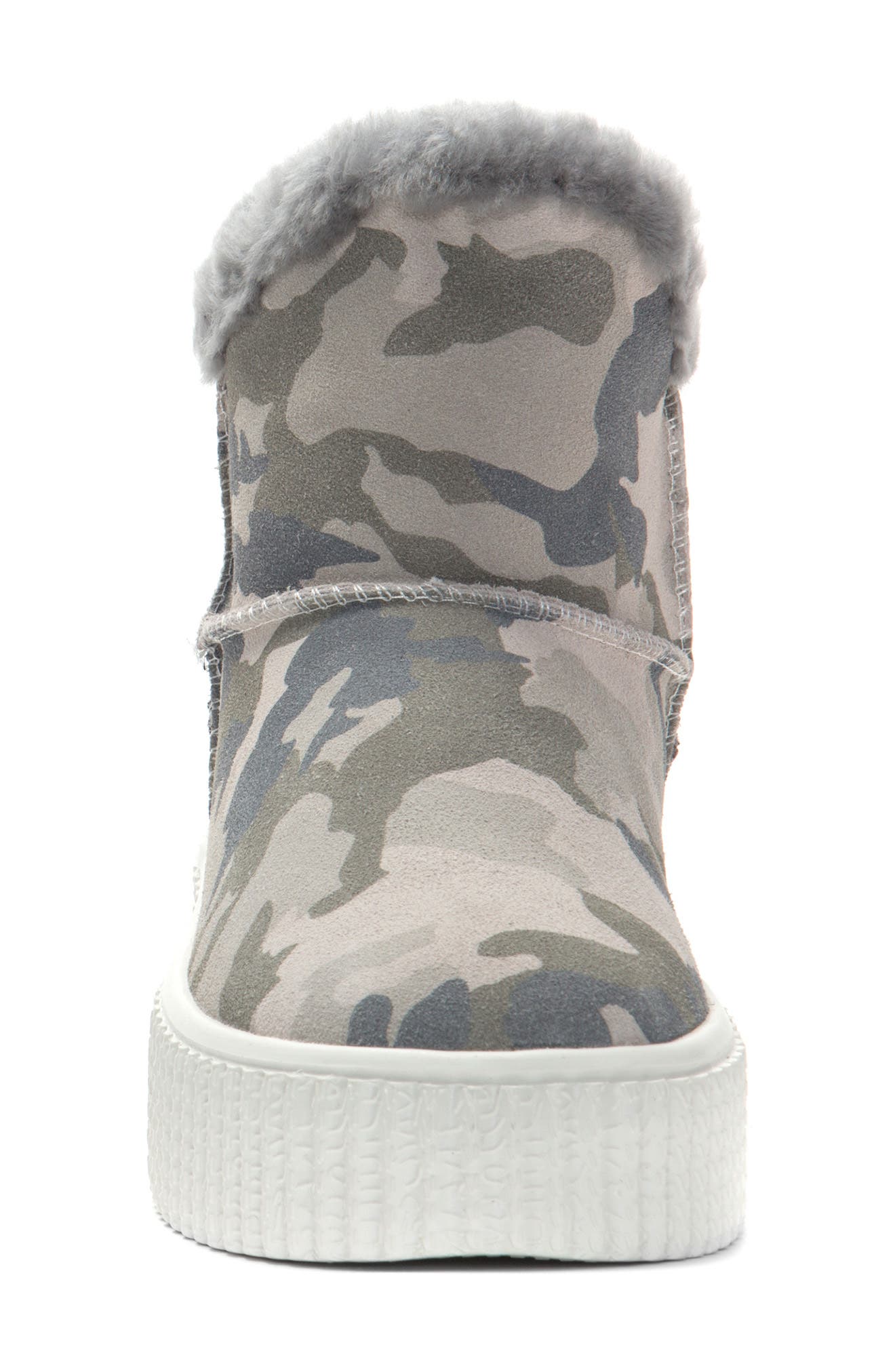 RELIGIOUS COMFORT Genuine Shearling Boot Slipper, Alternate, color, 