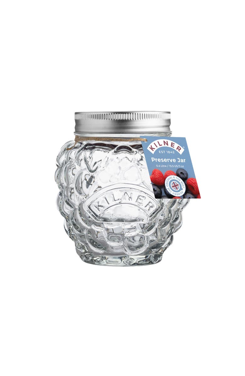 Kilner Berry Fruit Jar, 13.5 Ounce, Alternate, color, Clear